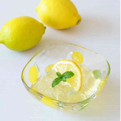 Adelia Fruit Drop Square Bowl Lemon 1 Piece