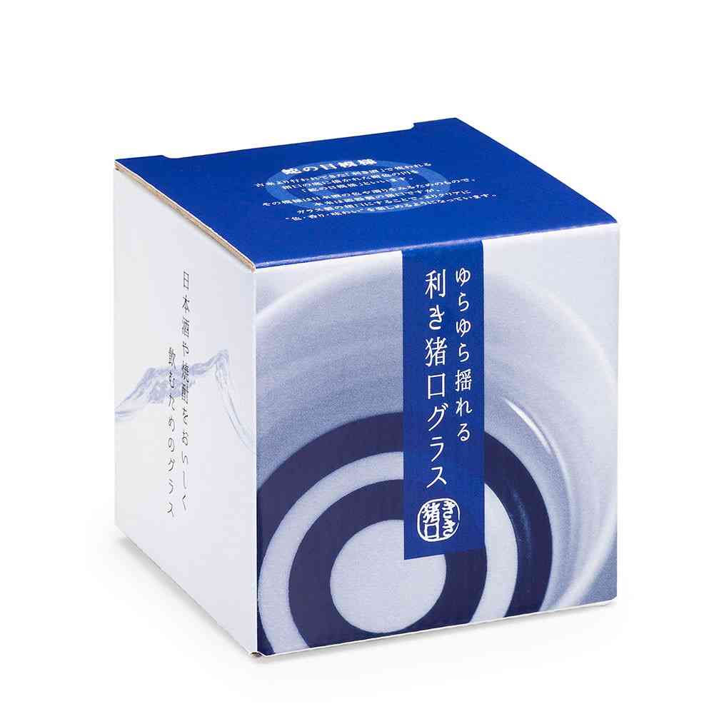 Adelia Tasting Sake Cup Wobbling Glass 1 Piece
