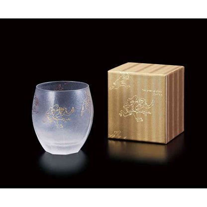 Adelia Premium Animal Picture Scroll Old Glass 1 Piece