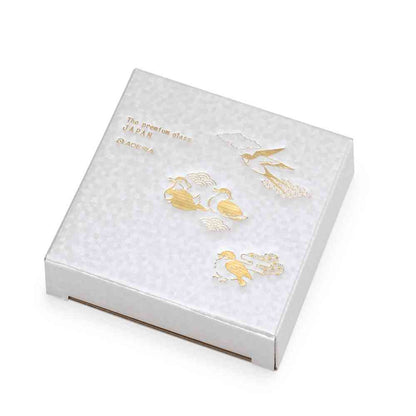 Adelia Premium Nippon Taste Kichijo Kachou Round Plate Mandarin Duck and Iris