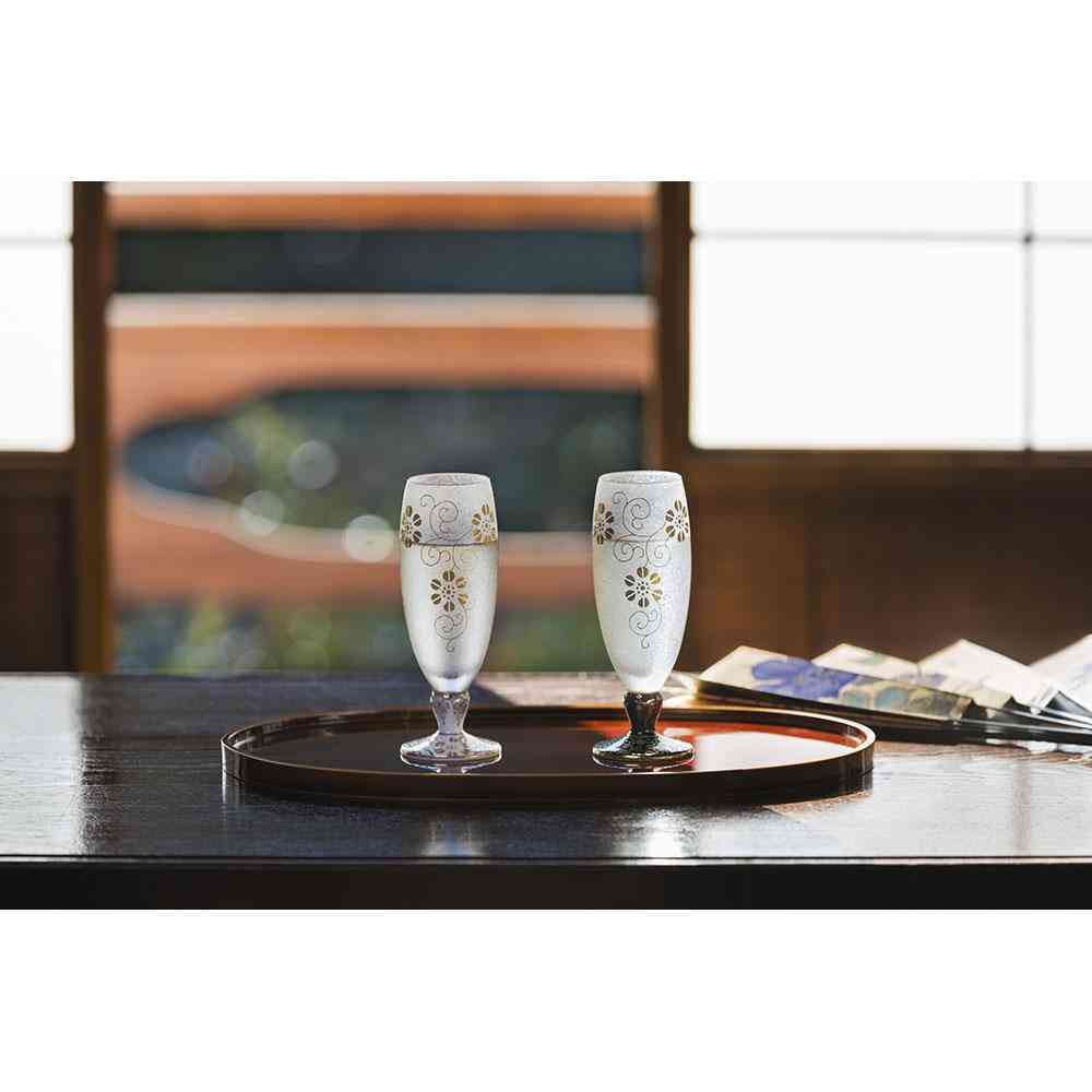 Adelia Premium Nippon Taste Mizore Kutani White Particle Tessen 1 Piece
