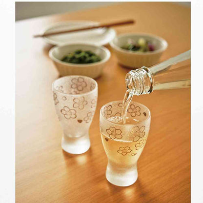 Adelia Premium Sakura Sake Glass Pair Set 100ml × 2