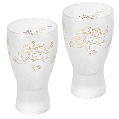 Adelia Premium Chōjū-giga Sake Glass Pair Set 100ml × 2