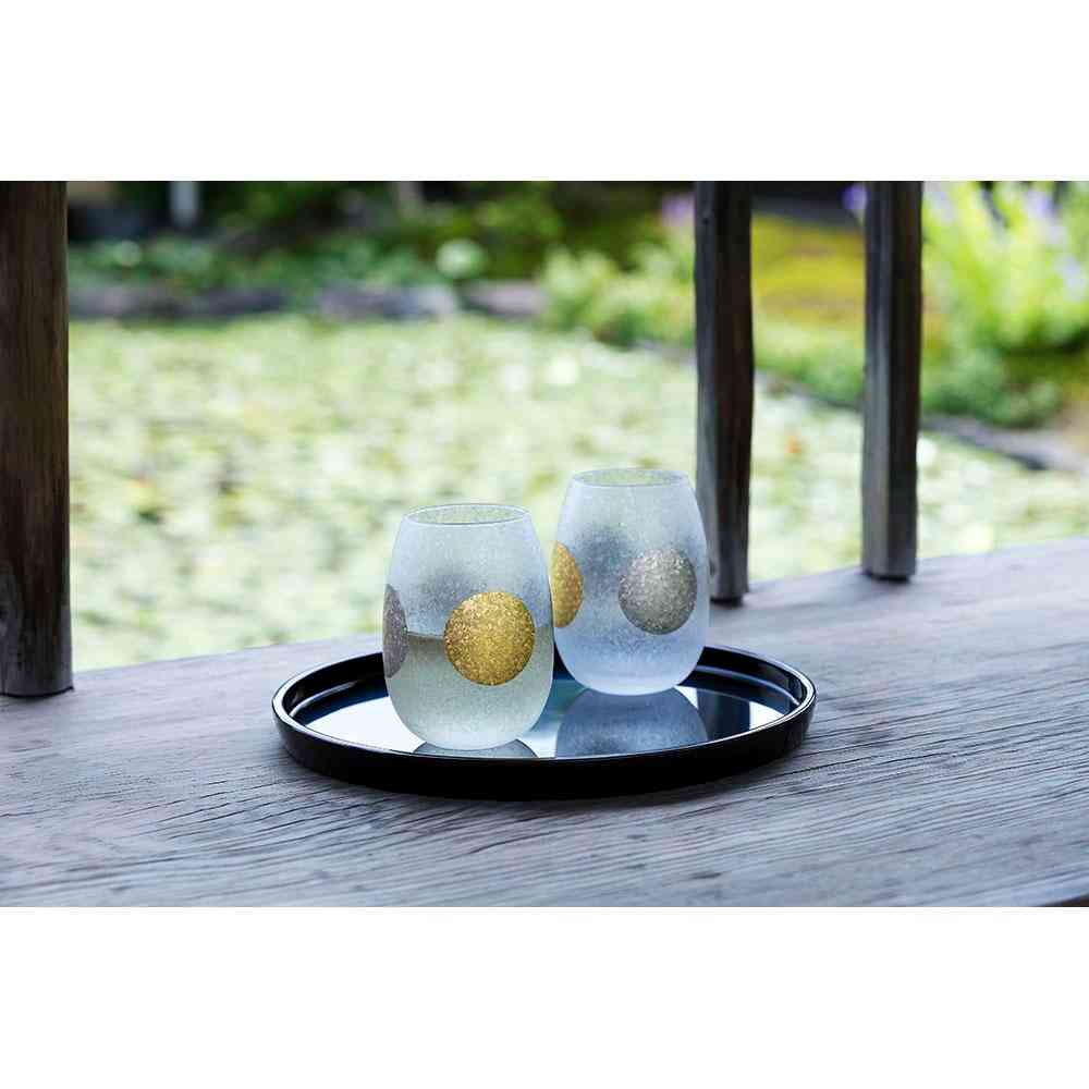 Adelia Premium Nippon Taste Sun and Moon Tumbler Pair Set 315ml × 2