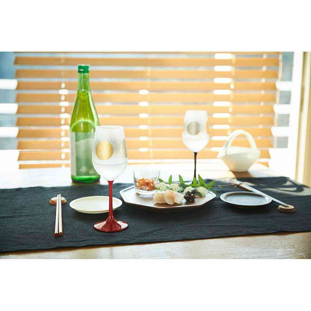 Adelia Premium Nippon Taste Nichigetsu Stem Pair Set 210ml×2