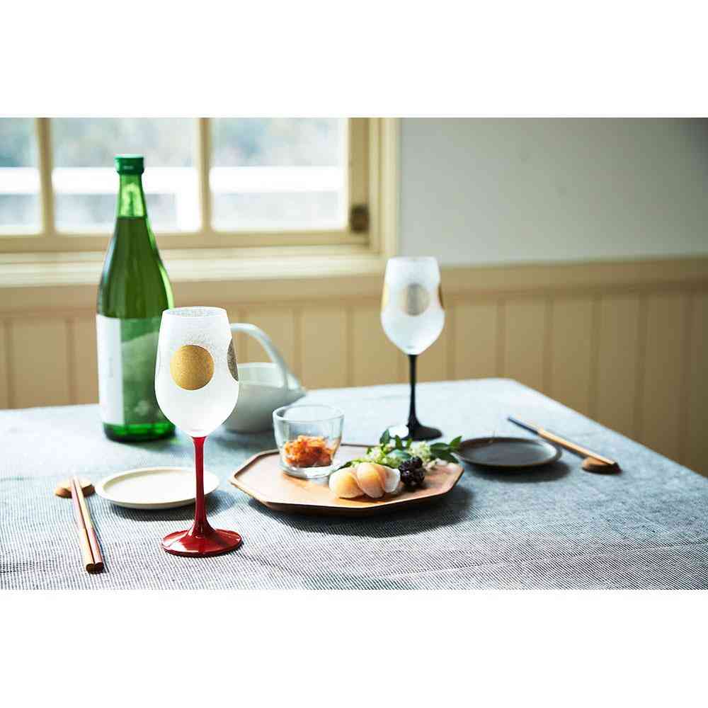 Adelia Premium Nippon Taste Nichigetsu Stem Pair Set 210ml×2