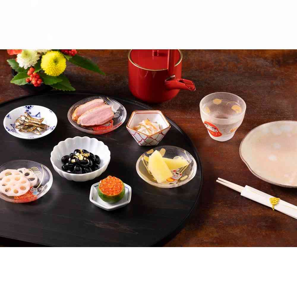 Adelia Medetamon Mono Sake Cup - Shofuku Pair Set 90ml×2
