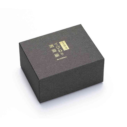 Adelia Tebineri Fluid Kirari Sake Set - Pouring Jug 280ml×1, Sake Cups 100ml×2