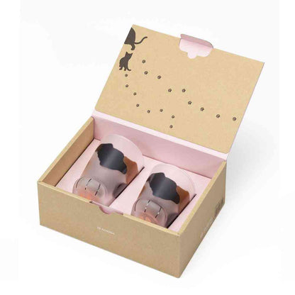 Adelia Coconeco Glass Parent-Child Set - Calico 230ml×1, 300ml×1