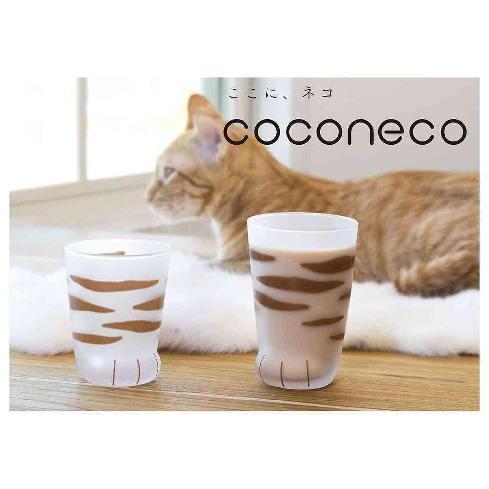 Adelia Coconeco Glass Parent-Child Set - Tiger 230ml×1, 300ml×1