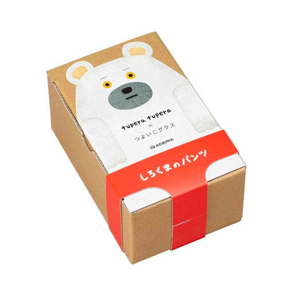 Adelia Tsuyoko Glass S&M Set Polar Bear's Pants 130ml×1, 185ml×1