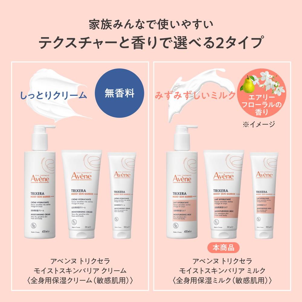 Shiseido Avene Trixera Moist Skin Barrier Milk (200ml)