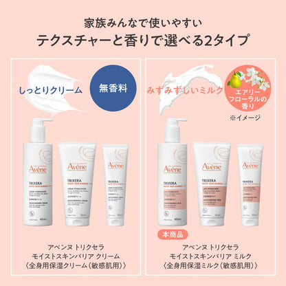 Shiseido Avene Trixera Moist Skin Barrier Milk (400ml)