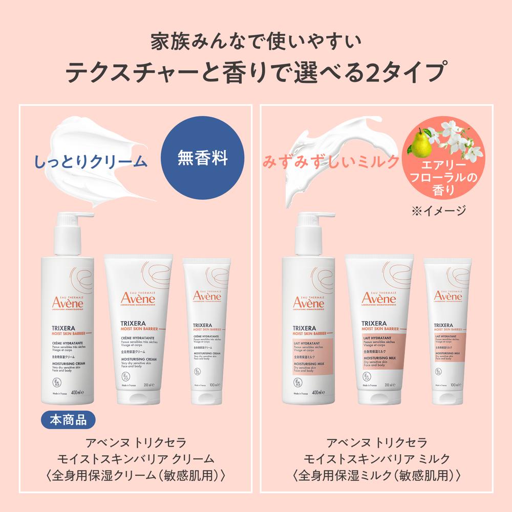 Shiseido Avene Trixera Moist Skin Barrier Cream (400ml)