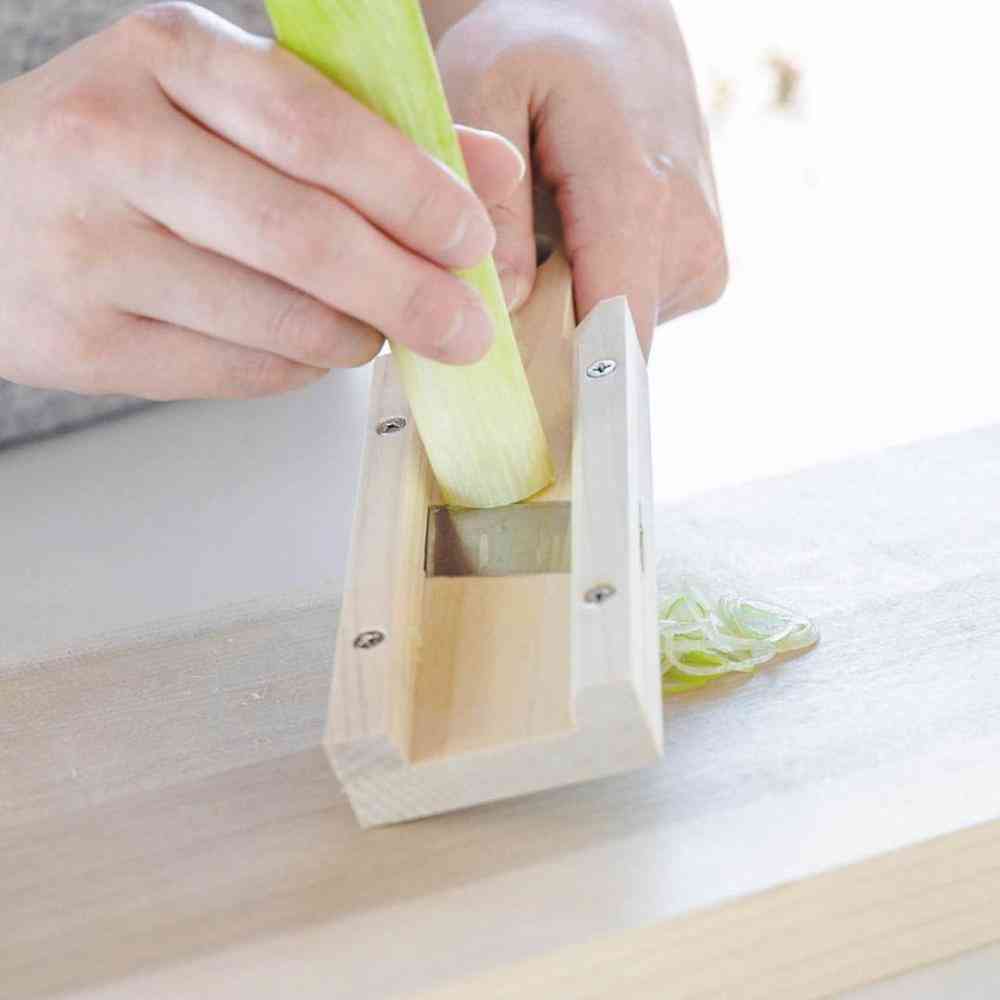 Koyanagi Industry Wooden Cooking Tool Negi Hitomune (1 piece)