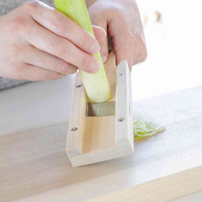 Koyanagi Industry Wooden Cooking Tool Negi Hitomune (1 piece)
