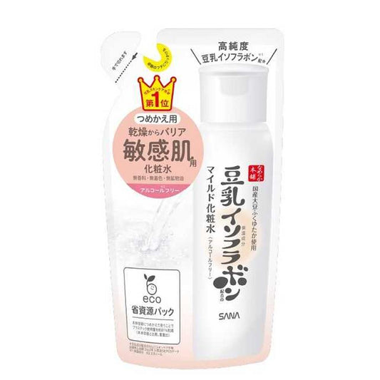 Sana Nameraka Honpo Soy Milk Isoflavone Mild Lotion Refill (180ml)
