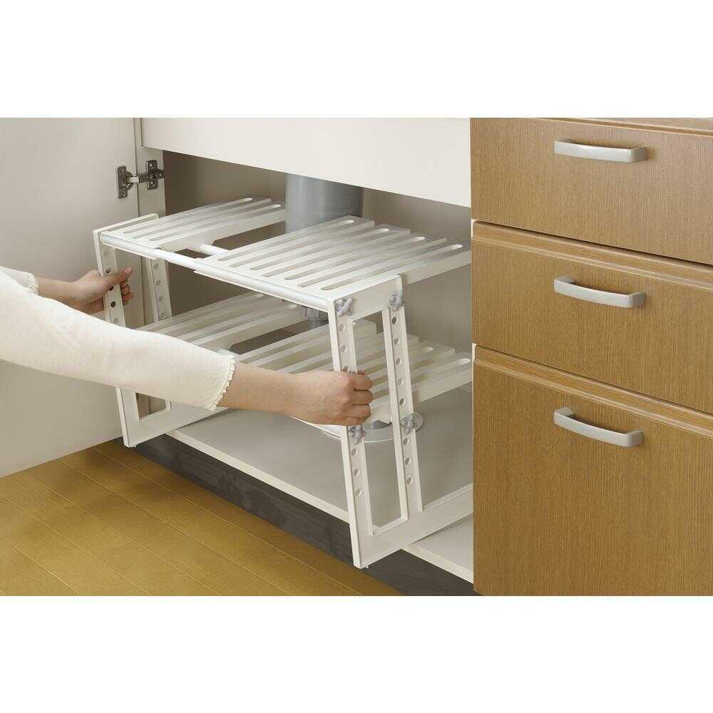 Shinkoh Sink Under Free Rack Expandable Type