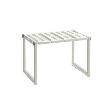 Shinkou Under-Sink Free Rack Adjustable Type S White