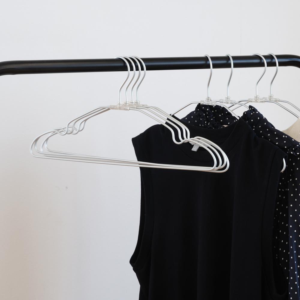 K.K. Galjeal Aluminum Rotating Hanger 3P Silver