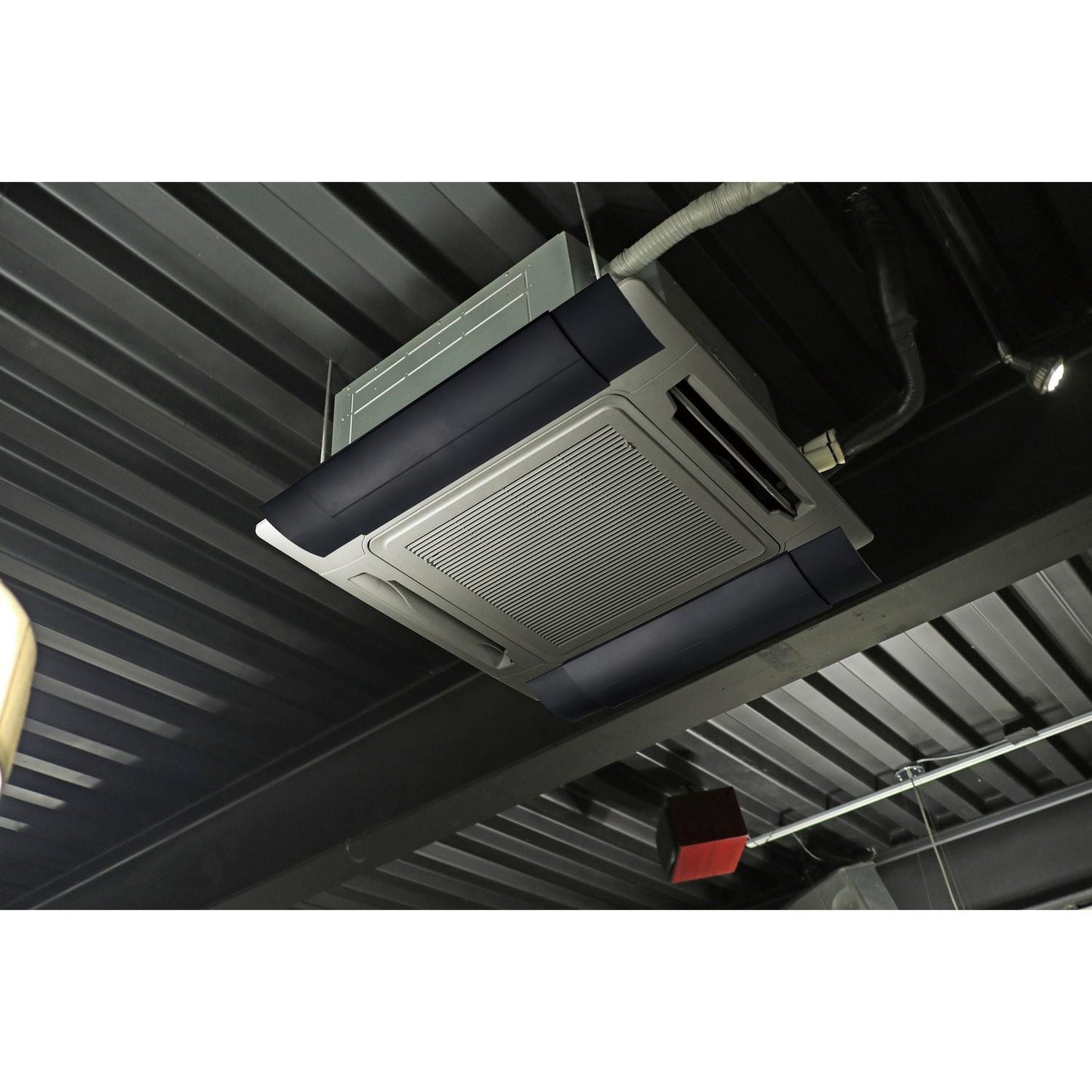Ise Toh Air Conditioner Wind Shield Cover I4783 (BK) Black