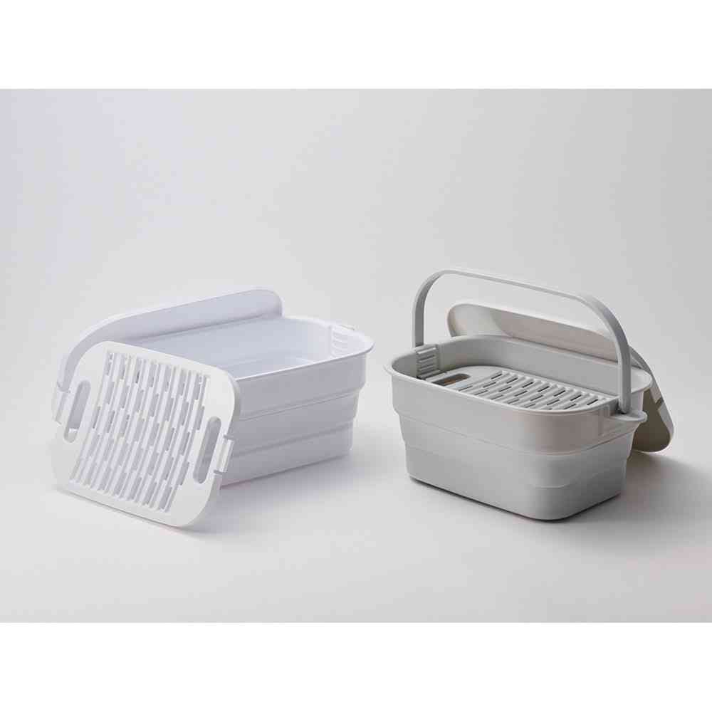 Isetan Foldable Soaking Wash Bucket I-617