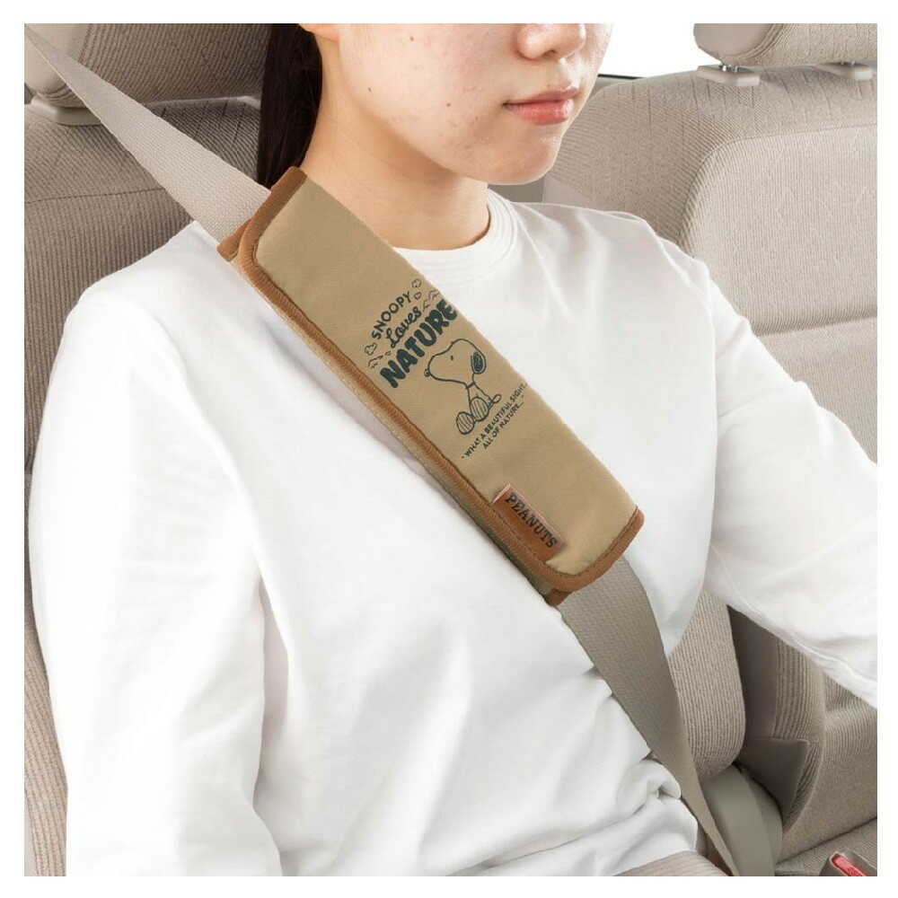 Bonform Snoopy Nature Seat Belt Pad BE 7242-16BE