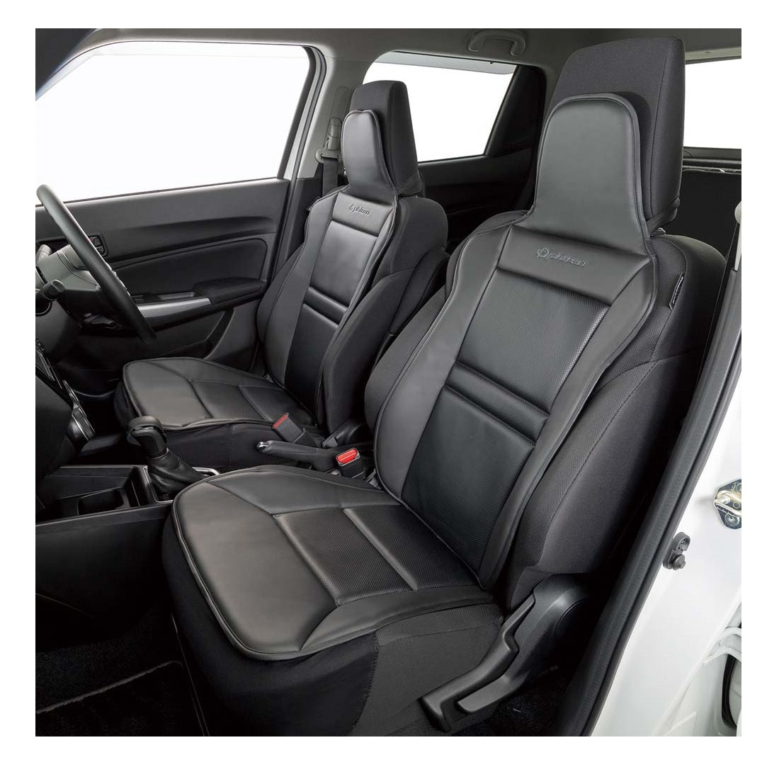 BONFORM Phiten Leather Front 1 Piece 4051-91BK