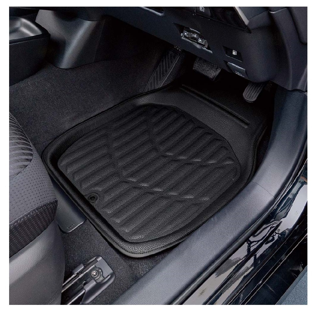 BONFORM 3D Leather Mat N (Front 1 Piece) 6465-01BK