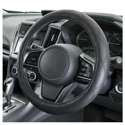 Bonform Basic Quilt Steering Wheel Cover S Black 6770-01BK