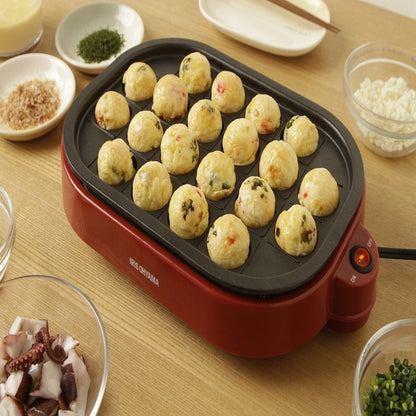 Iris Ohyama Takoyaki 2-Way Plate -ITY-20WA-R