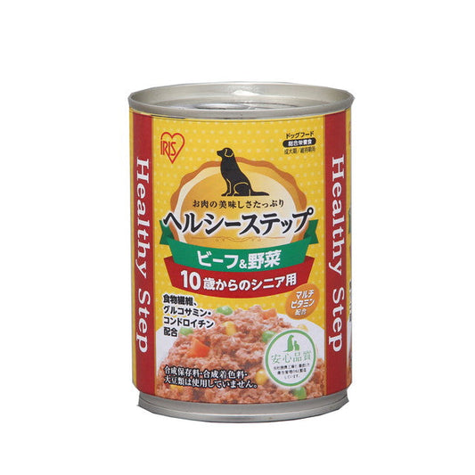 Iris Ohyama Healthy Step Beef & Vegetables for Dogs Over 10 Years