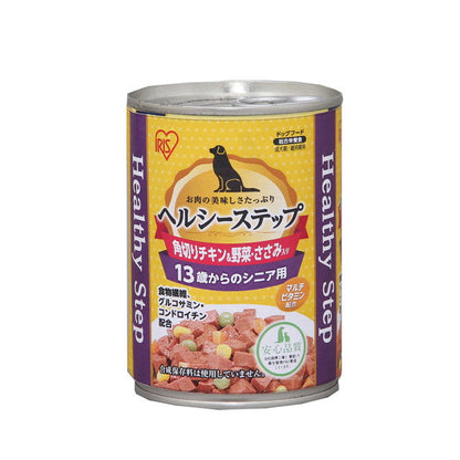 Iris Ohyama Healthy Step Chicken Breast & Vegetable Cubes for Dogs 375g