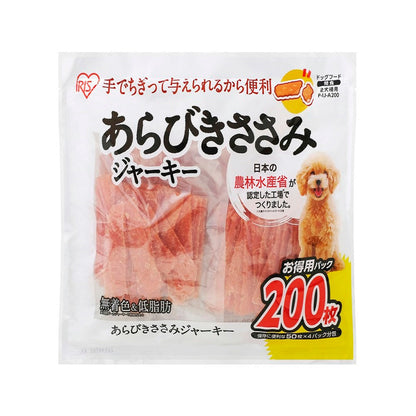 Iris Ohyama Coarse Shredded Chicken Jerky 200 Pieces