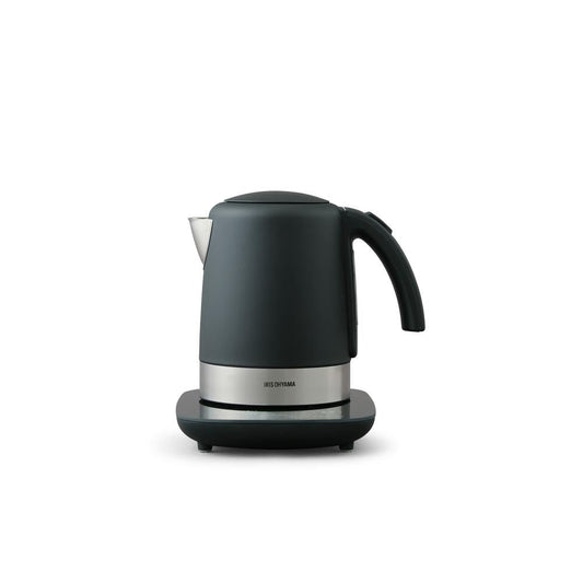 Iris Ohyama Design Kettle with Temperature Control -IKE-D1000T-B