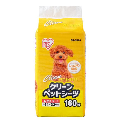 Iris Ohyama Pet Sheets Regular ES-N160 160 Sheets