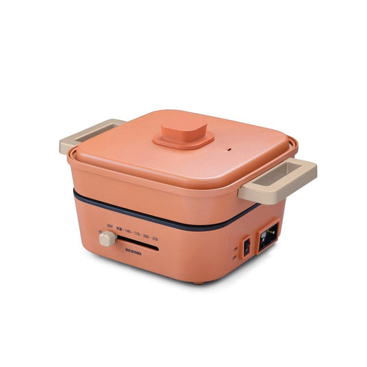 Iris Ohyama Mini Grill Pot with 3 Plates IGU-P3-D