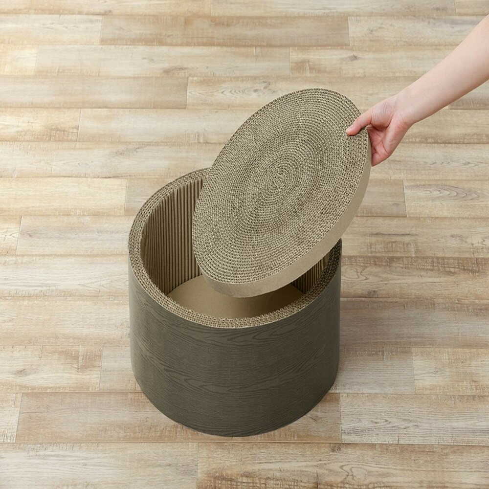 Iris Ohyama Motif Scratching Post Bowl Type Replacement 3 Pieces