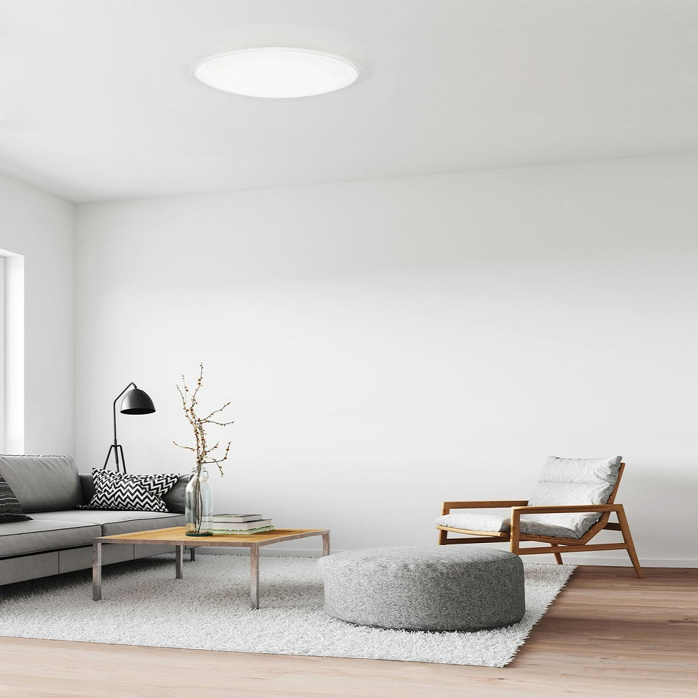 Iris Ohyama LED Ceiling Light 8 Tatami Dimming Clear Frame