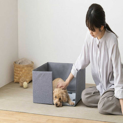 Iris Ohyama Pet Toilet Circle Gray