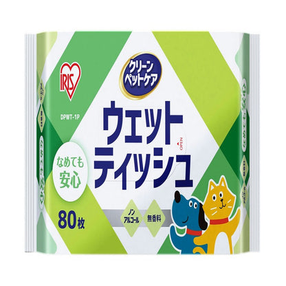 Iris Ohyama Pet Wet Wipes 1P
