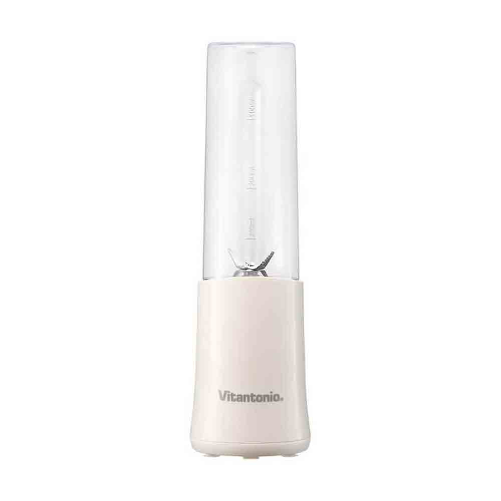 Vitantonio Mini Bottle Blender 280ml Compact Design Ice Compatible Ivory VBL-7-I