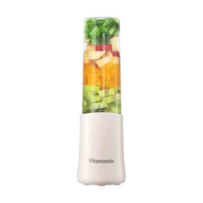 Vitantonio Mini Bottle Blender 280ml Compact Design Ice Compatible Ivory VBL-7-I