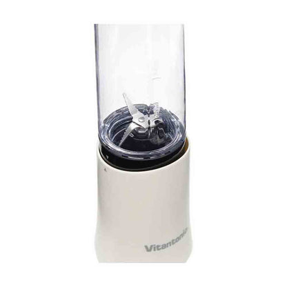 Vitantonio Mini Bottle Blender 280ml Compact Design Ice Compatible Red VBL-7-R