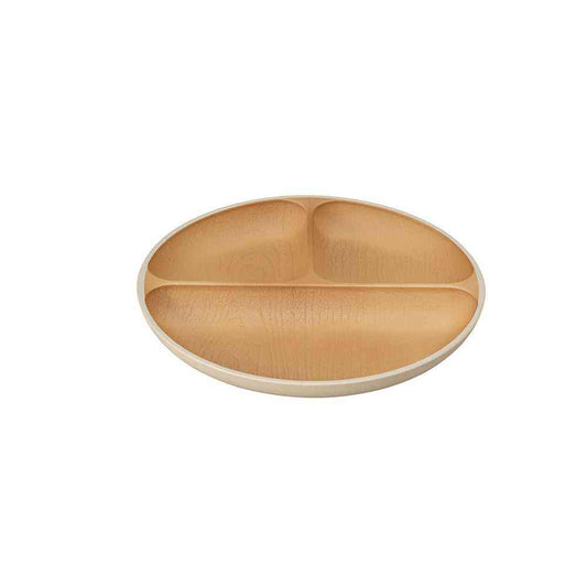 Kano EARTH COLOR Antibacterial Lunch Plate Ivory
