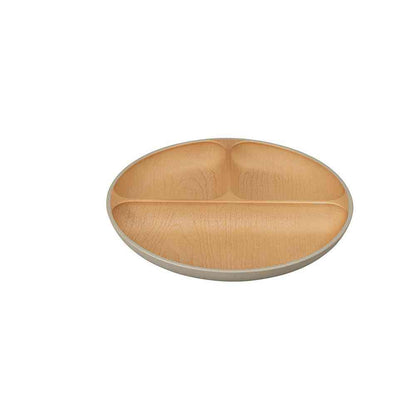 Kano EARTH COLOR Antibacterial Lunch Plate Gray