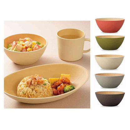 Kano EARTH COLOR Antibacterial Bowl Red