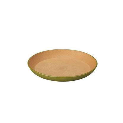 Kano EARTH COLOR Antibacterial Round Plate L Olive