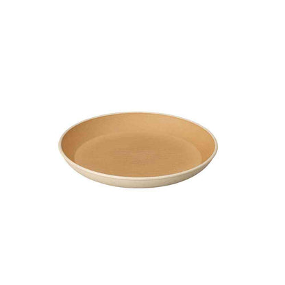 Kano EARTH COLOR Antibacterial Round Plate L Ivory