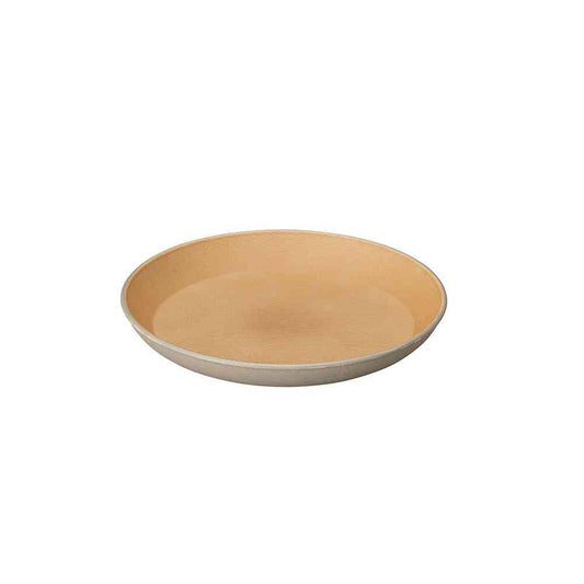 Kano EARTH COLOR Antibacterial Round Plate L Gray
